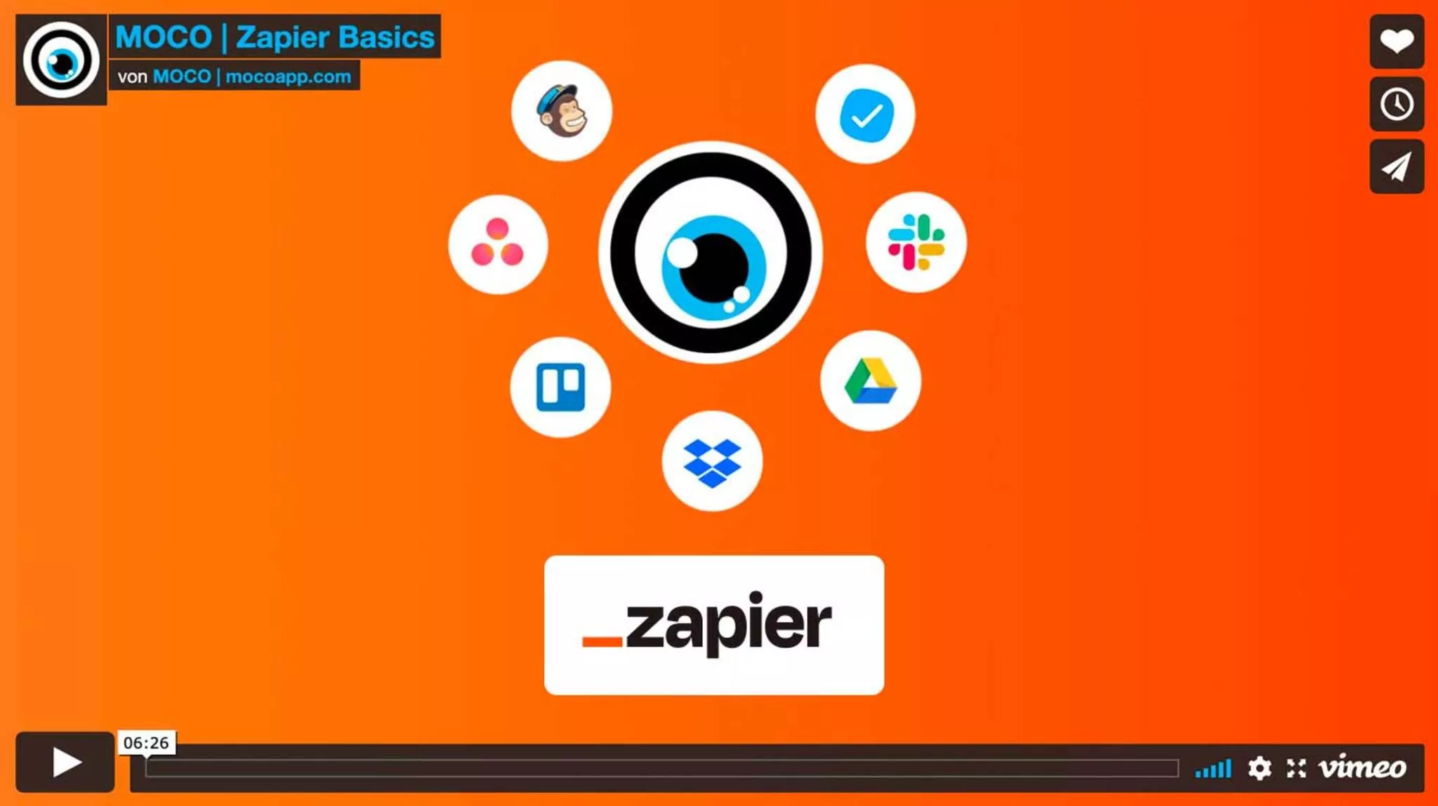 How to use Zapier with MOCO agency software